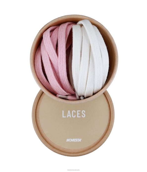 NovestaCotton Shoelaces 10 White/03 Ruz BNPJ311 Accessories