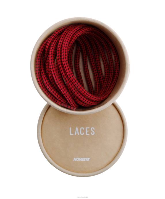 NovestaPes Laces Jaeger Red/Black BNPJ300 Accessories