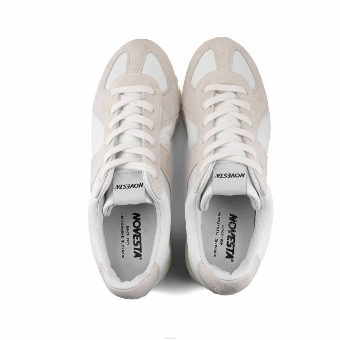 NovestaGat Leather Trail White BNPJ185 Sneakers