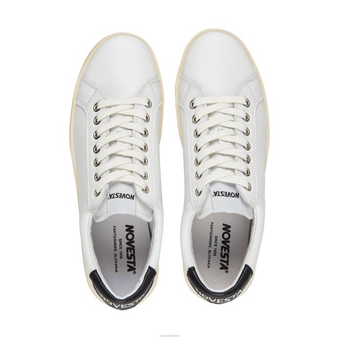 NovestaItoh White-Black/106 Ecru BNPJ181 Sneakers
