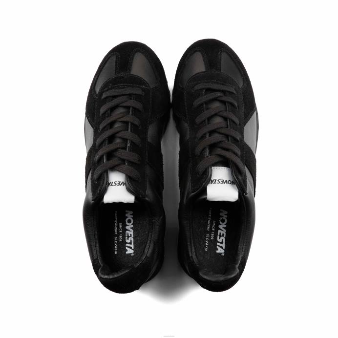 NovestaGat Leather Trail Black BNPJ143 Sneakers