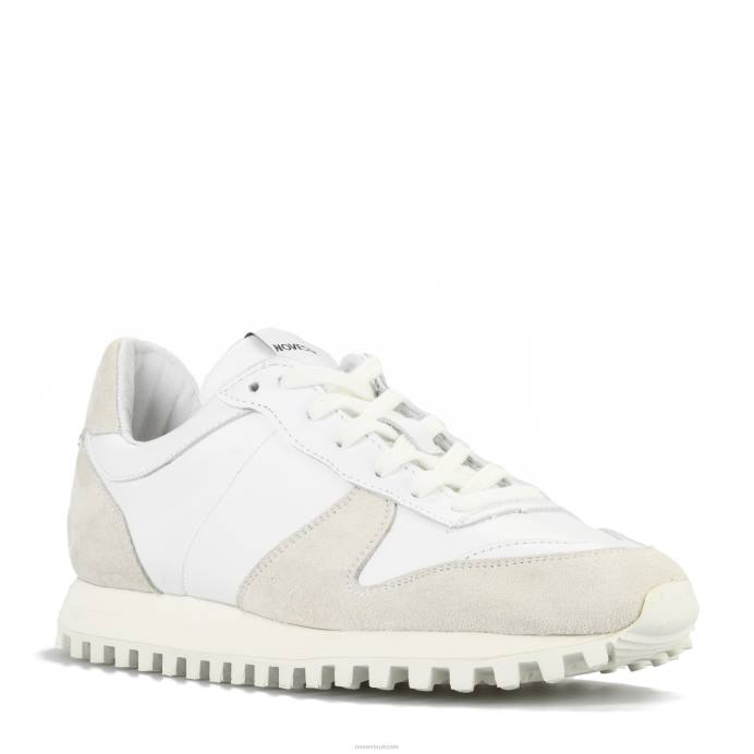 NovestaMarathon Leather All White BNPJ177 Sneakers