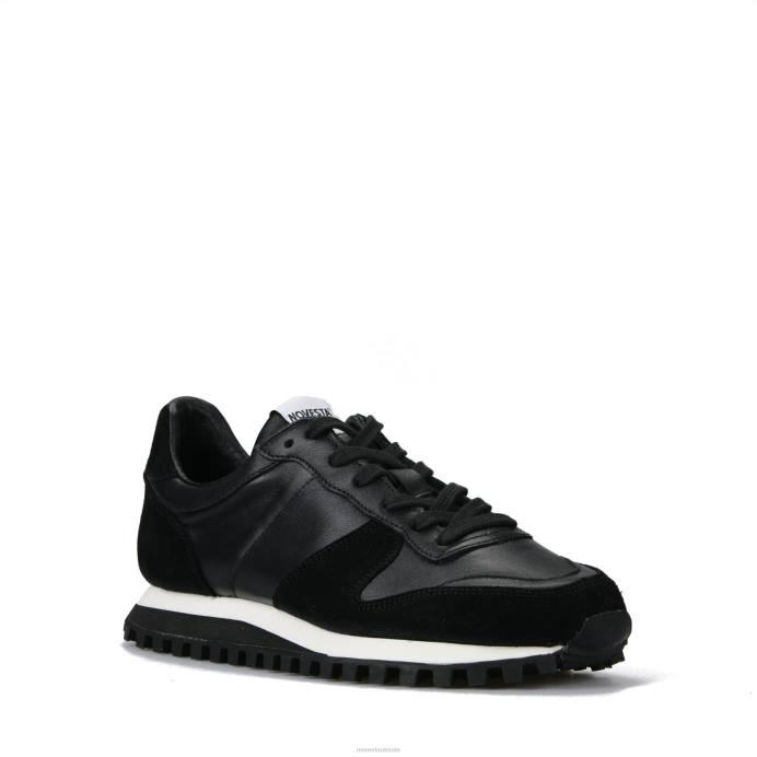 NovestaMarathon Leather Black BNPJ149 Sneakers