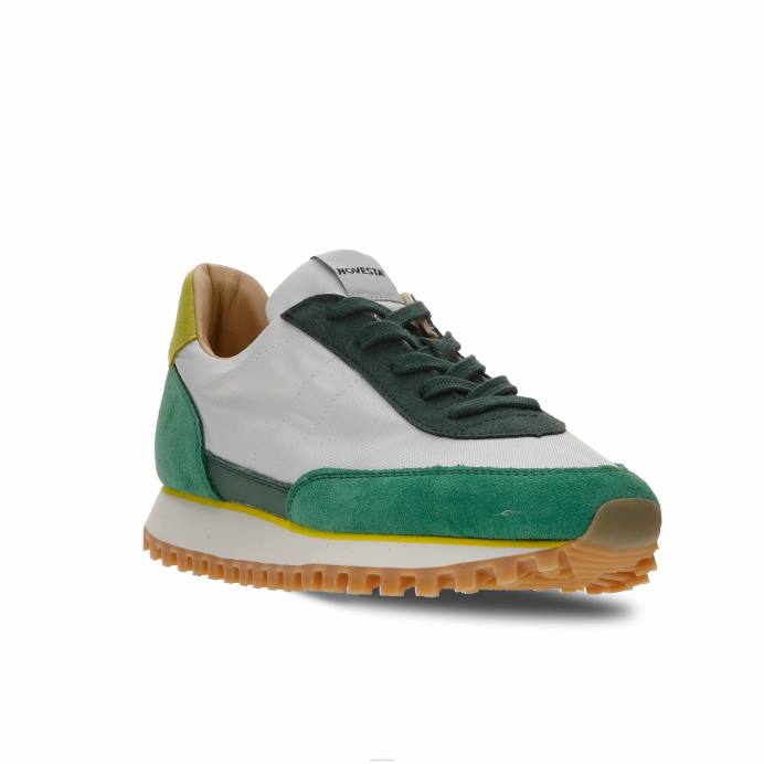 NovestaMarathon Run.Trail Wht-Grn/Ylw BNPJ113 Sneakers