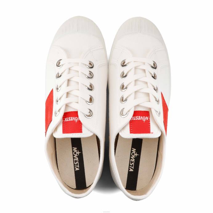 NovestaStar Master 10Wht-Red/110Wht BNPJ12 Sneakers