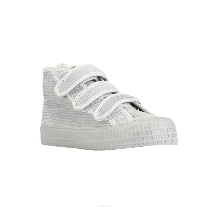 NovestaS.D. Kid Vel.Cord Mono Grey BNPJ298 Vegan Shoes