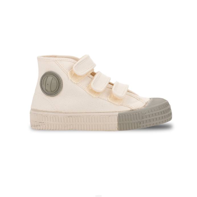 NovestaS.D.Kid Vel.Duo 99Bg/Grey-Wt BNPJ253 Vegan Shoes