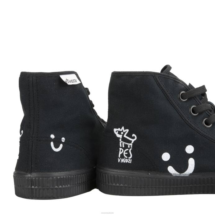 NovestaS.D. Pes V Nudzi All Black BNPJ216 Vegan Shoes