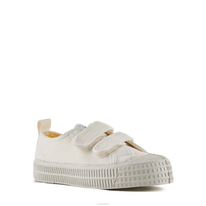NovestaS.M.Kid Velcro 10 White BNPJ290 Vegan Shoes