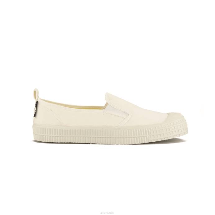 NovestaStar Slip-On Kid 10 White BNPJ230 Vegan Shoes